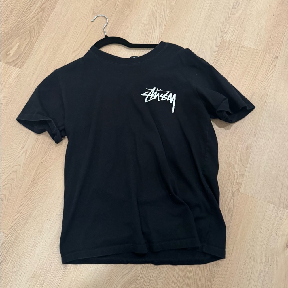 Stussy Black Short Sleeve Tee